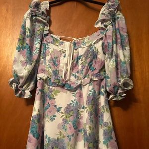 Purple and blue Sunday soho dress size small